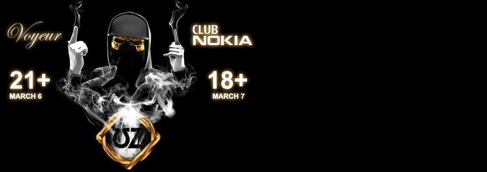 UZ / French Fries - March 6th & 7th at Voyeur & Club Nokia - Presented by LED