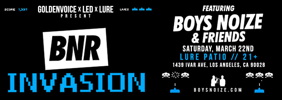 Boys Noize @ Lure Patio