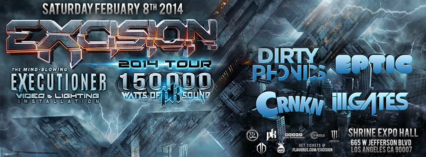 Excision @ The Shrine Expo Hall