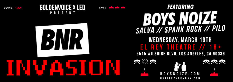 Boys Noize @ El Rey