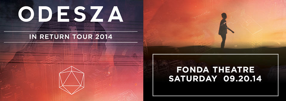 Odesza at Fonda Theatre - September 20th