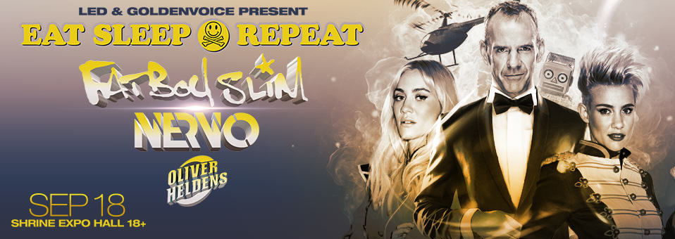 Fatboy Slim, Nervo & Oliver Heldens at Shrine - September 18th