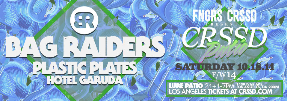 Bag Raiders (DJ set) at Lure Patio - October 18th