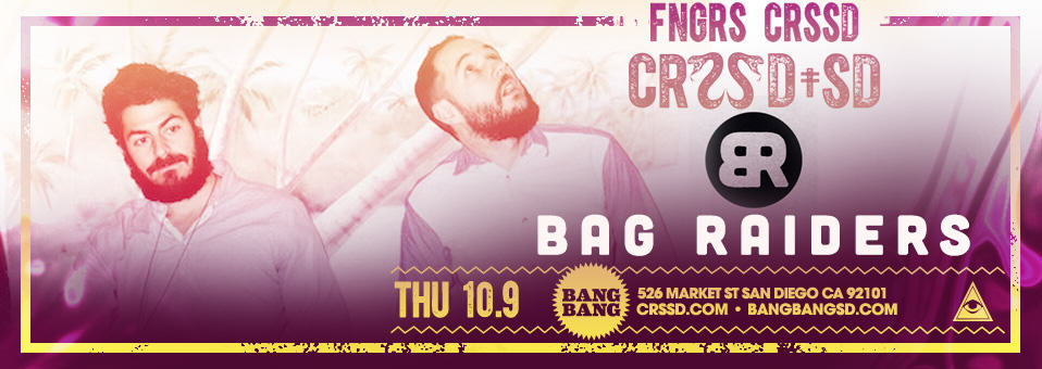 Bag Raiders (DJ set) at Bang Bang - October 9th