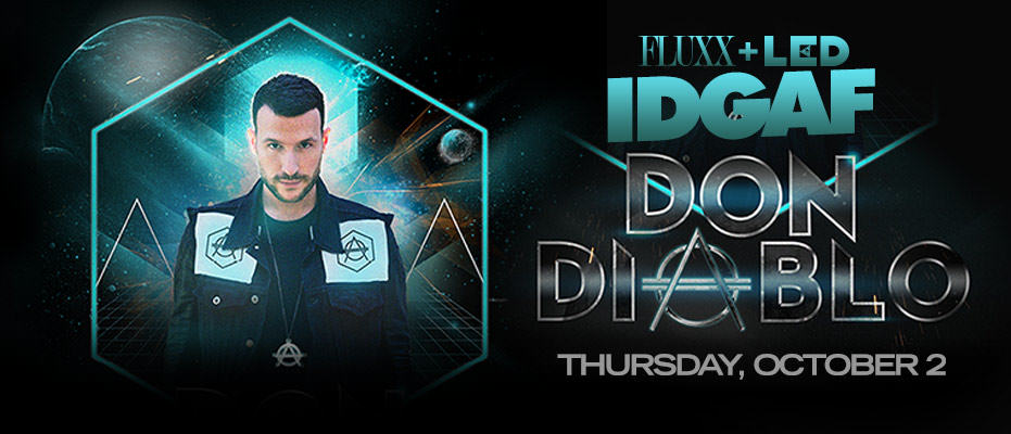 Don Diablo at Fluxx - October 2nd