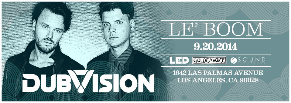 Dubvision at Sound Nightclub - September 20th