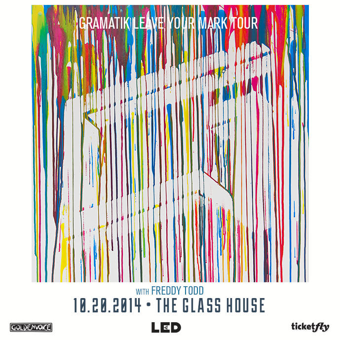 Gramatik at The Glass House Pomona October 20th LED Presents