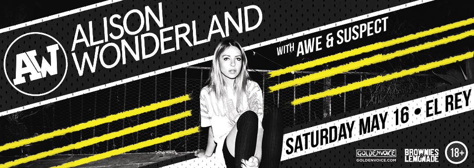 Alison Wonderland at El Rey Theatre - May 16th