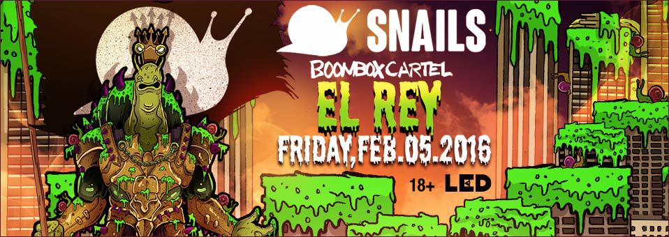 Snails at El Rey Theatre - February 5th, 2016