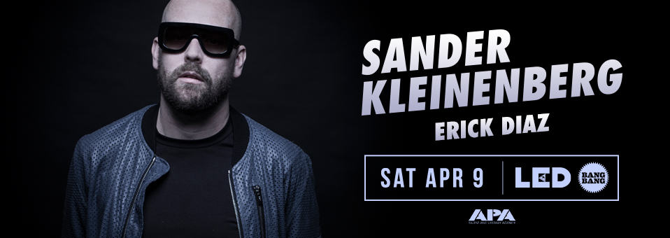 Sander Kleinenberg at Bang Bang - April 9th, 2016