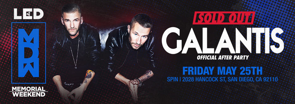 Galantis at Spin Nightclub - May 25th, 2018