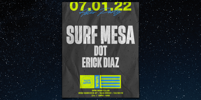LED presents Surf Mesa at Spin Nightclub