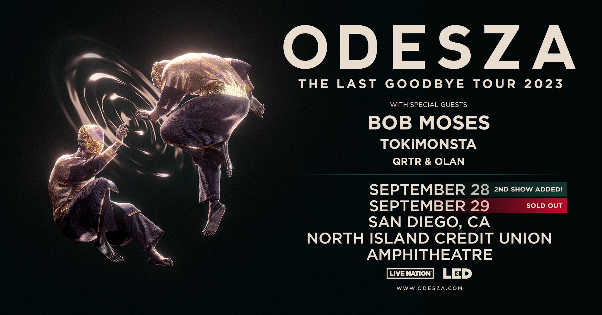 ODESZA + Bob Moses + TOKiMONSTA + more