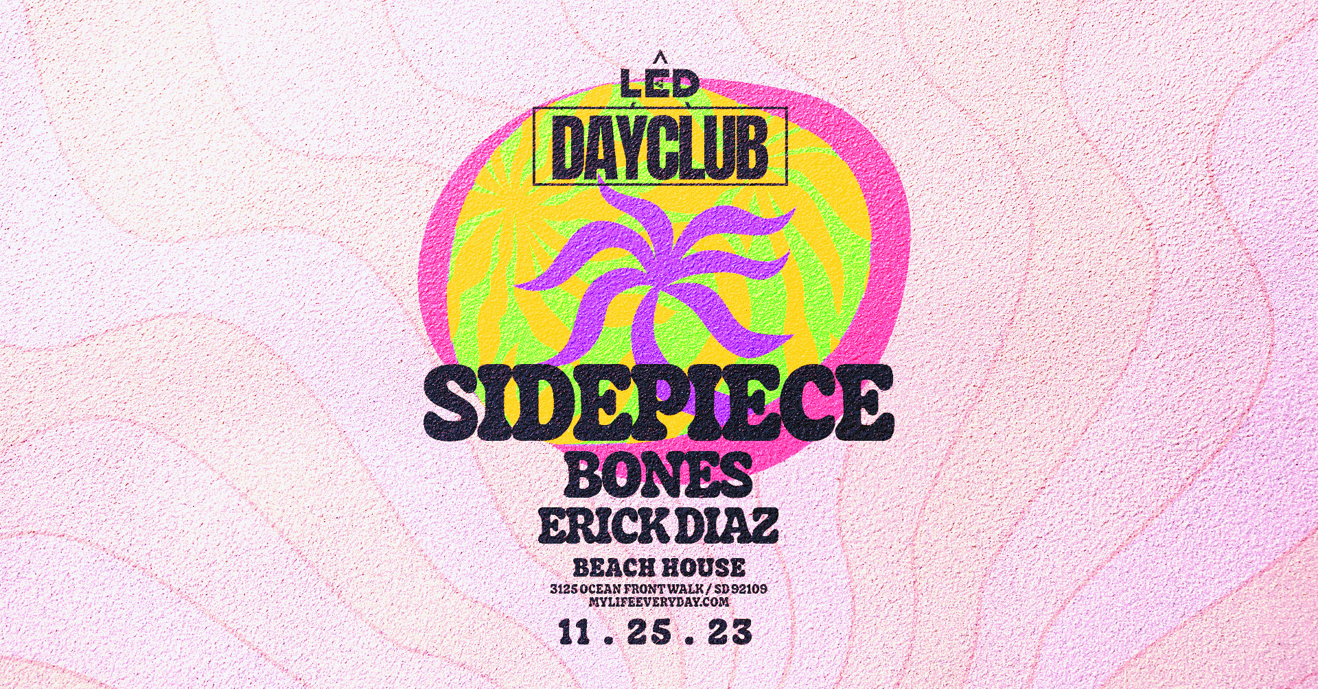 SIDEPIECE + BONES + ERICK DIAZ