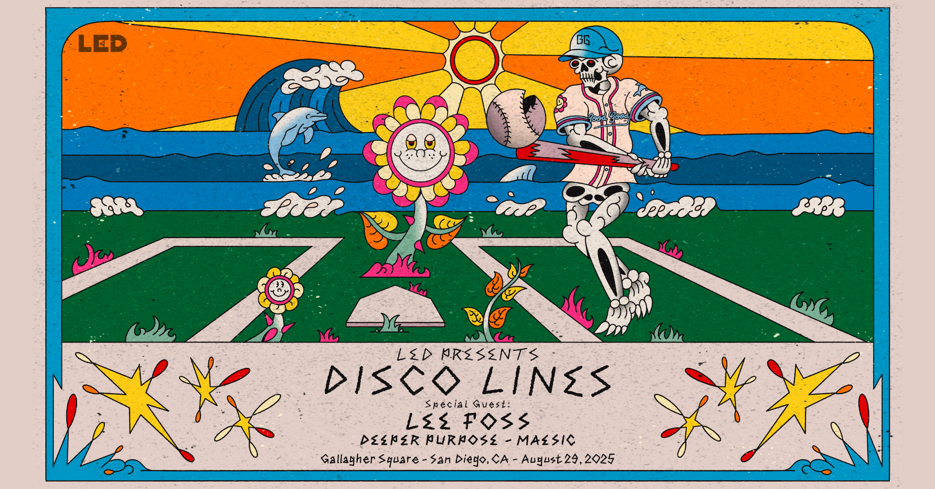 DISCO LINES, LEE FOSS, DEEPER PURPOSE & MAESIC